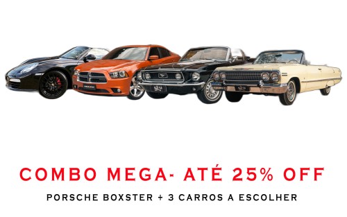 Combo Mega - Passeio em 4 Carros