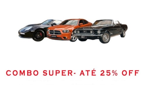 Combo Super - Passeio em 3 Carros