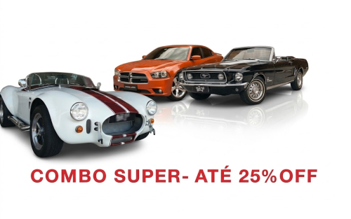 Combo Super - Passeio em 3 Carros